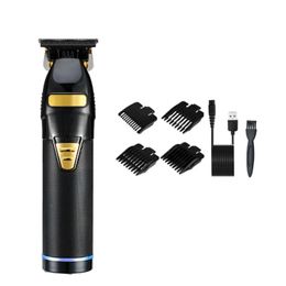 Hair Trimmer Clippers With Guide Combs Men Cordless Cutting Kit Electric Haircut Beard Barber Styling Tool Drop Delivery Products Care Ot2K9