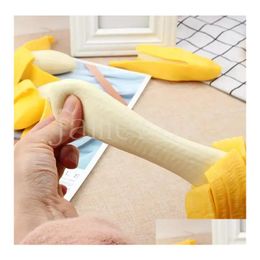 Decompression Toy Party Favour Banana Squishy Toys Funny Squeeze Anti Novelty Fidget Relief Venting Joking Dd404 Drop Delivery Gifts G Dhxea