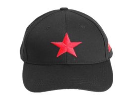 Fashion Designers Caps High Quality Red Five Pointed Star National Flag Embroidered Baseball Hat Mens and Womens Outdoor Casual Pe8844149