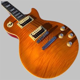 Custom shop, Made in China, standard high quality electric guitar, one piece body and neck, freight bi 25869