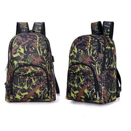 2024-2025 Best outdoor bags camouflage travel backpack computer bag Oxford Brake chain middle school student bag many Colours