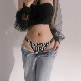 Women's Panties Traceless Ice Silk Breathable And Sexy Underwear For Women With Diamond Inlaid LOVE Fashion Triangle Pants Low Waist