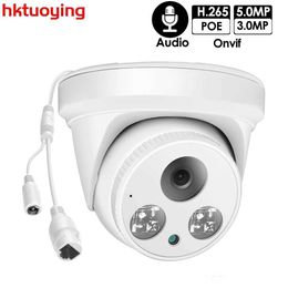 Wireless Camera Kits HKTUOYING 3MP 5MP POE IP Camera H.265 Dome CCTV IPCamera Facial Detection ONVIF for NVR System Indoor HomeSecurity Surveillance J240518