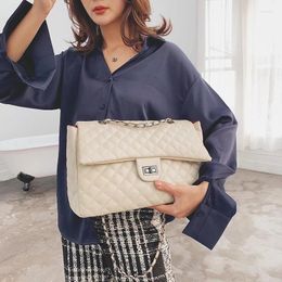 Shoulder Bags Classic Diamond Pattern Women Plaid Messenger Bag Big Square Female Rhombus Lattice Large Size Luxury Lady Handbag