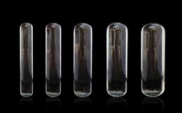 Glass Dildo Masturbator Crystal Pyrex Penis Anus Stimulator Anal Spreader Plug for Male Female Sex Toy New Style Various Size B0106635484
