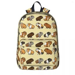 Backpack Guinea Pigs Woman Backpacks Boys Girls Bookbag Fashion Children School Bags Portability Travel Rucksack Shoulder Bag