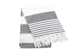 New Turkish Tassels Beach Towels For Children Cotton Stripes Thin Bath Towel 100x180cm Travel Camping Shawl Towel247v7323774