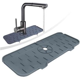 Other Kitchen Tools Faucet Absorbent Mat Sink Splash Guard Sile Faucets Catcher Countertop Protector For Bathroom Gadgets Dh8457 Drop Dhzpk