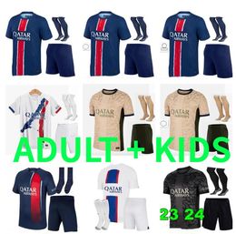 23 24 25 Paris MBAPPE soccer jerseys ZAIRE-EMERY BARCOLA G.RAMOS ASENSIO LEE KANG IN O.DEMBELE HAKIMI Maillots de football shirt 2024 2025 Adult men kids kit enfants