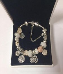 1821CM New charm bracelet 925 silver fit for European bracelets life tree pendant Charm bead Accessories DIY Jewellery Valentine gi7470096