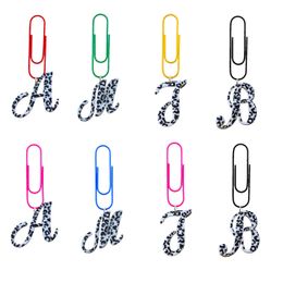 Novelty Items Zebra Large Letters Cartoon Paper Clips Bookmarks Gifts For Girls Cute Shaped Paperclip School Nurse Colorf Memo Paginat Otfxt