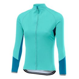 Long Sleeve Cycling Jersey for Women Bicycle Bike Clothes MTB Bib Sports Shirt Motocross Jersey Mountain Road Tight Top 240518