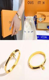 Fashion 18k Rose Gold Bangle Luxury Designer Bracelet Womens Love Diamond Pearl Bracelet Popular Brand Jewelry Couple Family Acces2600965