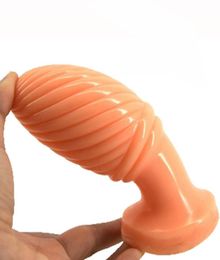 Anal Dildo Screw Thread Butt Plug G Spot Stimulation Ass Massage Sex Toys For Woman Adult Products3417804