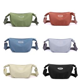 2024 New luxury Designer minimalist and fashionable shoulder women's outdoor portable crossbody versatile commuting dumpling bag casual nylon backpack
