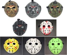 Halloween Friday Voorhees Jason 13th Horror Movie Hockey Mask Various Colours of the Party Masks Sn0144601341
