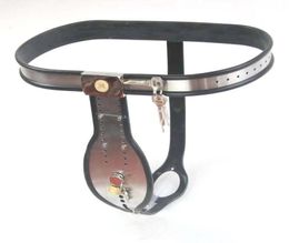 Cockrings Female Belt Anal Plug+Vagina Plug Dildo Masturbator Strap On Pants Stainless Steel Bdsm Metal Sex Tools Device8020153