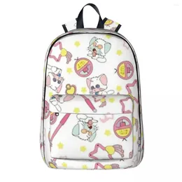 Backpack Creamy Mami Texture Backpacks Boy Girl Bookbag School Bag Cartoon Kids Rucksack Laptop Shoulder Large Capacity