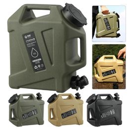 Water Bottles 12L Camping Container No Leakage Jug BPA Free Large Capacity Outdoor Hiking Accessories