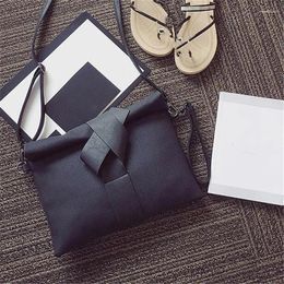 Shoulder Bags Ladies' Handbags Bows Leather Crossbody Envelopes Evening Party Contrast Color Clutches Creative Designer