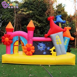 Cartoon Children's Inflatable Amusement Park Castle Background Wall Model Large Event Decoration Inflatable Model Props