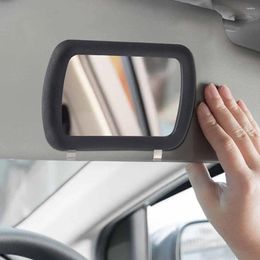 Interior Accessories Car Visor Cosmetic Mirror Portable Automobile Auto -shading Makeup Up Make V9s2