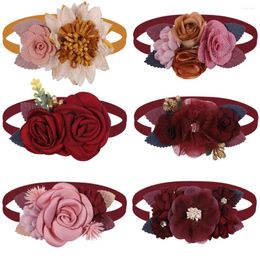 Dog Apparel 25PCS Flower Bowties For Dogs Fall Thanksgiving Grooming Small Cat Bow Tie Collar Accessories Luxury Fashion