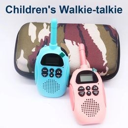 Childrens walkie talkies wireless 3KM calls outdoor parent interaction toys USB charging 240517