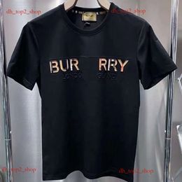 Burberyy T Shirt Plus Size S-5Xl Men's Designer T-Shirt Casual Men's Women's T-Shirt Printed Short Sleeve Best-Selling Luxury Men's Hip Hop Clothing 3663