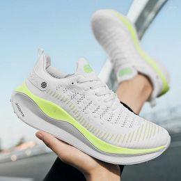 Casual Shoes 2024 Men Running Carbon Plate Cushioning Sports Training Jogging Unisex Sneakers Women Mesh Comfort Tennis For