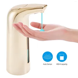 Liquid Soap Dispenser Automatic Sensor Dispensador Touchless ABS For Kitchen Bathroom Cleaning Supply 400ML