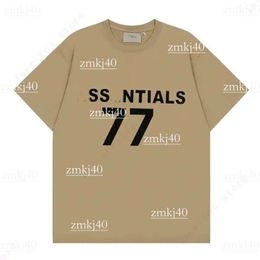 Essentialsclothing Designer T Shirt Essentialsshirt ESS Shirt 1977 Brand Shirt Summer Casual Shirt Quick Dry Breathable Sleeve Fashion Mens T Shirt Summer Set 554