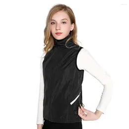 Hunting Jackets Smart Thermostat Vest USB Charging Electric Heated Female Winter Warm Well-Fitting Clothes Woman
