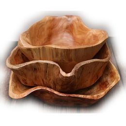 Modern Design Dry Fruit Plate Multigrain Candy Plate Solid Wood Fruit Plate Unique Wooden Environmentally Friendly Salad Bowl
