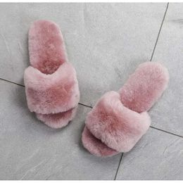Sandals Fluff Women Chaussures Grey Grown Pink Womens Soft Slides Slipper Keep Warm Slippers Shoes Siz a4b s s