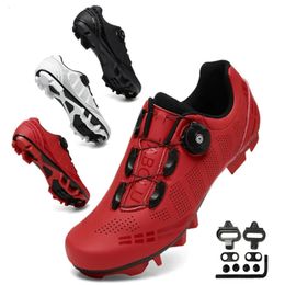 Unisex Cycling Sneaker MTB Shoes with Men Cleat Road Dirt Bike Flat Racing Women Bicycle Mountain Spd Mtb Shoes Zapatillas Mtb 240518