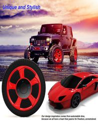 Sports Car Tyre Bluetooth Speaker Portable riding Wheel shaped LoudSpeaker with Mic Support TF Card MP3 Player bike outdoor Tyres 2845150