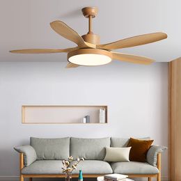 Ceiling Fan with lamp Modern led DC Ceiling Fan 110V 220V Remote Control Fan Used for living room, bedroom, dining room