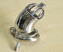 Adult game,Stainless Steel Device with Urethral Catheter and Anti-Shedding Ring,Cock Cage,virginity Belt,Penis Ring,A278-21129968
