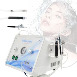 Multi-Functional Beauty Equipment Professional 3 In 1 H2O2 Hydro Dermabrasion Face Clean Led Light Oxygen Vacuum Facial Lifting Water Oxygen