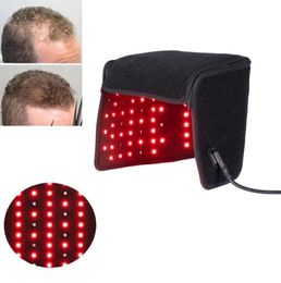 Head Massager Red Light Therapy Cap LED Infrared AntiHair Loss Treatment Hair Growth Cap Promoter Hair Fast Regrow Hair Care Devic1378019