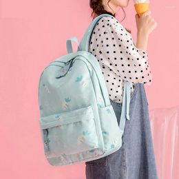 Backpack Fashion School Bag Girls High Lightweight Mochila Large-capacity Rucksack Waterproof Travel Daypack