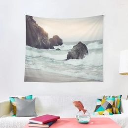 Tapestries West Coast Beach Tapestry Nordic Home Decor Bathroom Room Wall