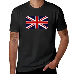 Men's Tank Tops Union Jack Flag Of The UK T-Shirt Short Sleeve Tee Oversized Mens Clothes