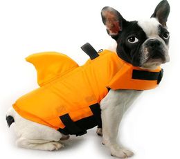 Dog Apparel Pet Safety Lifejacket Small Medium Animal Life Vest Swimming Lifesaver Clothes2867671