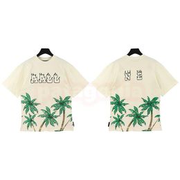 Mens T-Shirts Luxury Summer T Shirt Fashion Brand Coconut Print Cotton Tees Lovers Streetwear Hip Hop Clothing Size S-Xl Drop Delive Dhsgh