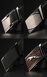 new arrivals timelimited designers mens leather belt twolayer leather youth casual automatic buckle belt mens leather business jea9631914