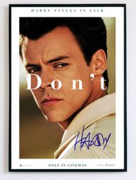 STYLES DON'T WORRY DARLING MOVIE SIGNED Paintings Art Film Print Silk Poster Home Wall Decor 60x90cm3312025