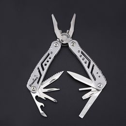 Multifunctional wrench pliers Outdoor camping folding pliers Stainless steel mini