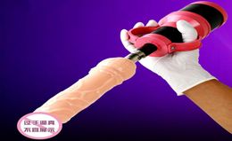 2020 Automatic sexy Machine Gun MultiSpeed MultiAngle Adjustment With Handle Dildo Vibrator Strong Power Beauty Items3016989